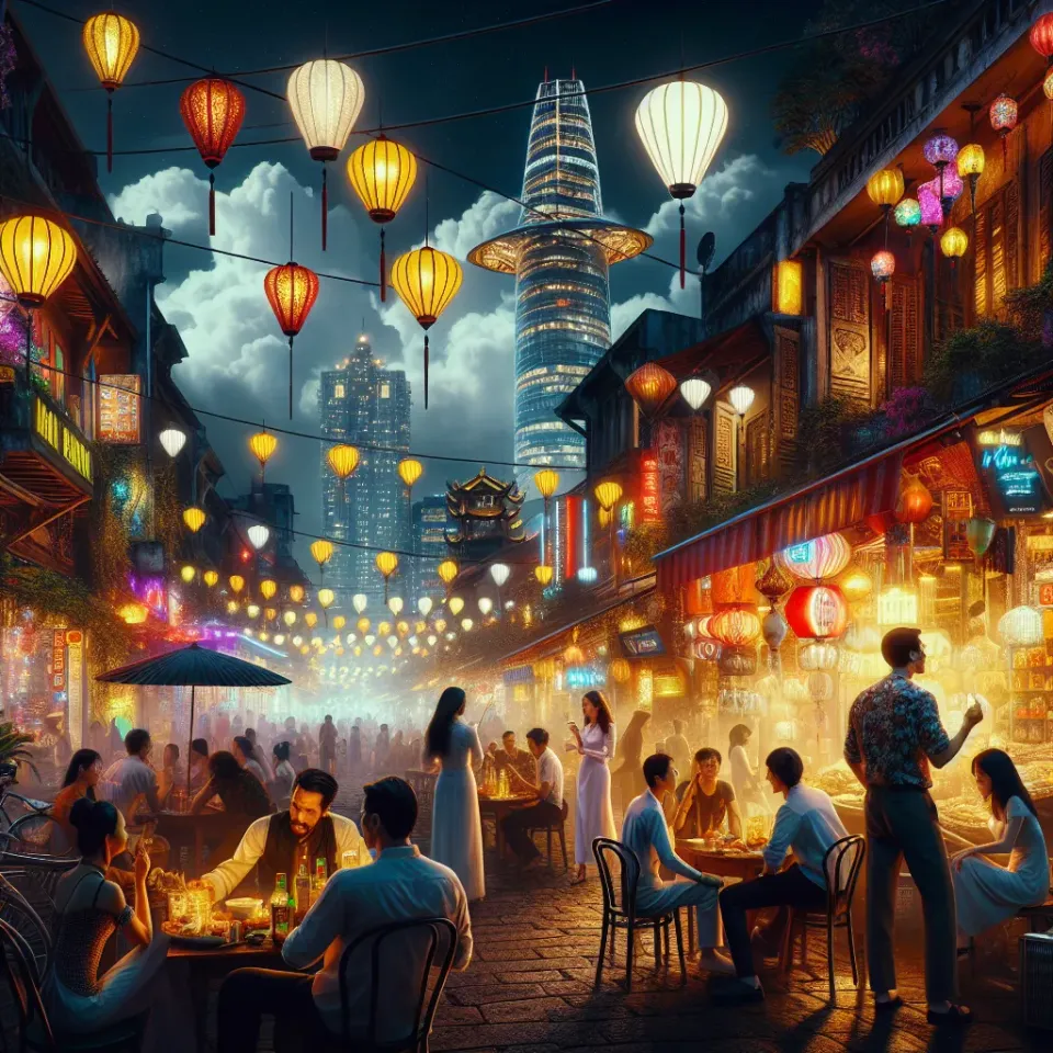 베트남의 밤, 헤매지 마세요! 제가 완벽한 길라잡이가 되어 드릴게요!