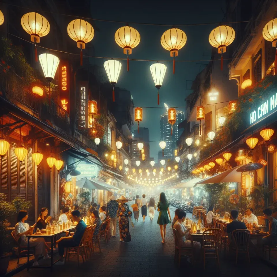 베트남의 밤, 설렘 가득한 가이드를 만나보세요!